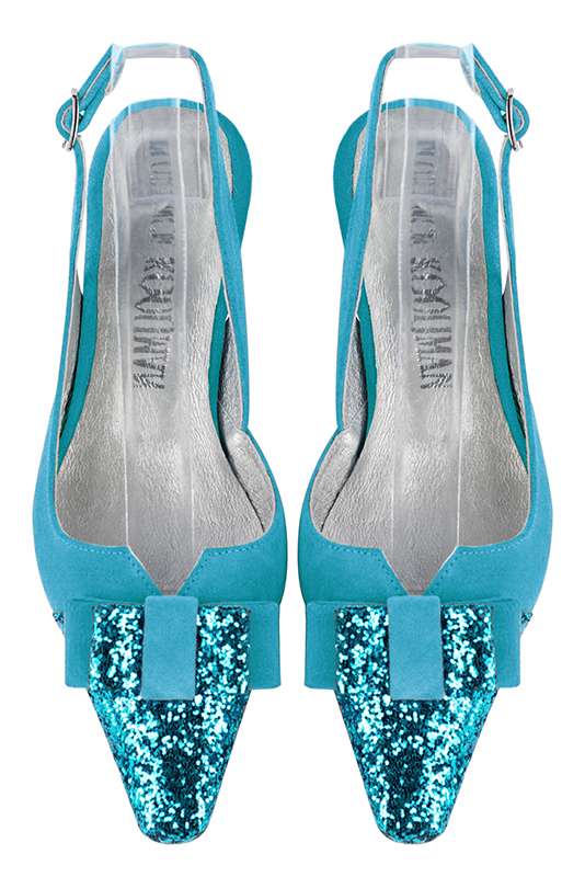 Chaussure bleu turquoise femme on sale